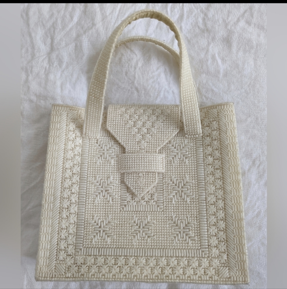 Vintage Needlepoint Handbag